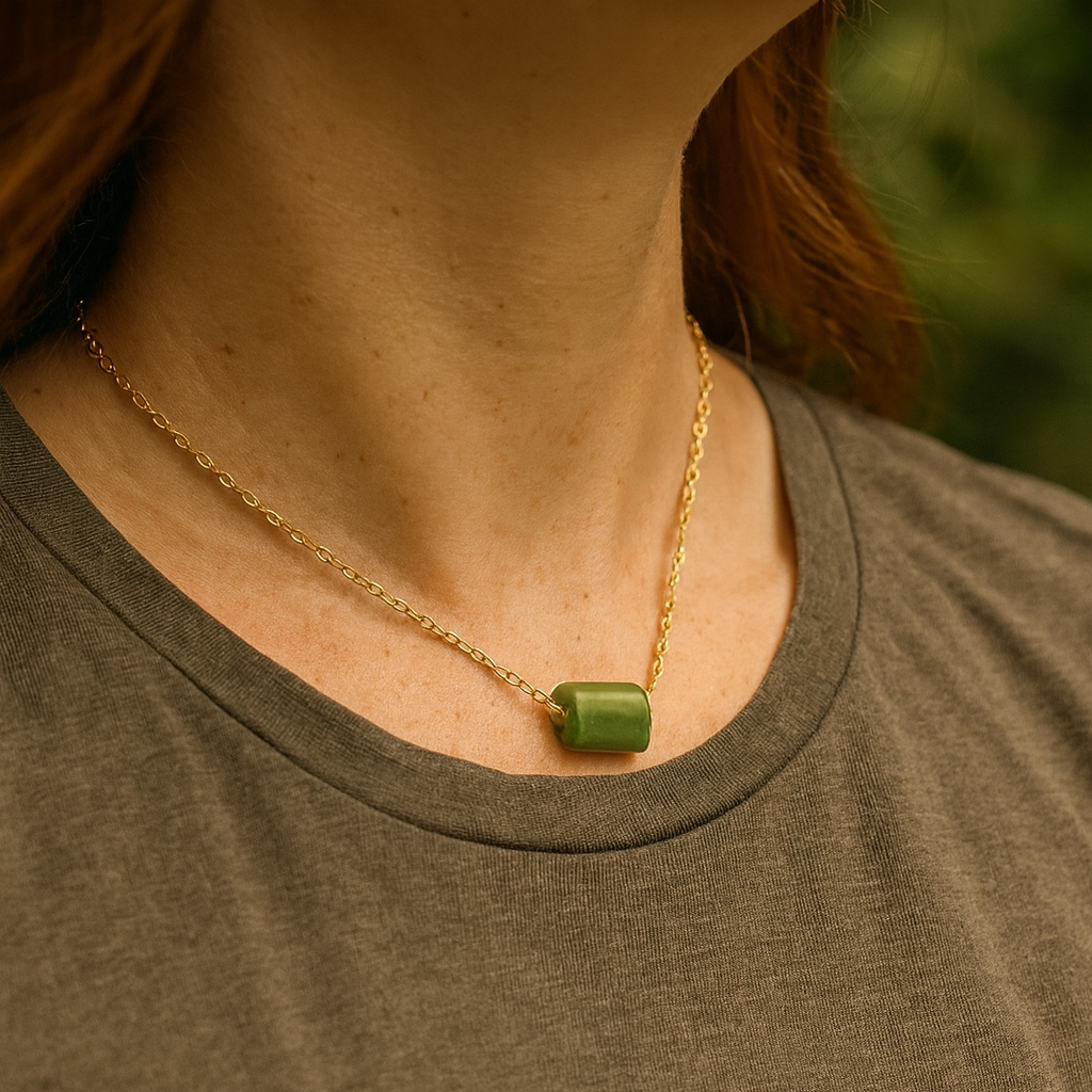 Jade Necklace- Stone of Luck and Harmony