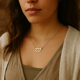 222 Angel Number Necklace- For Trusting the Universe