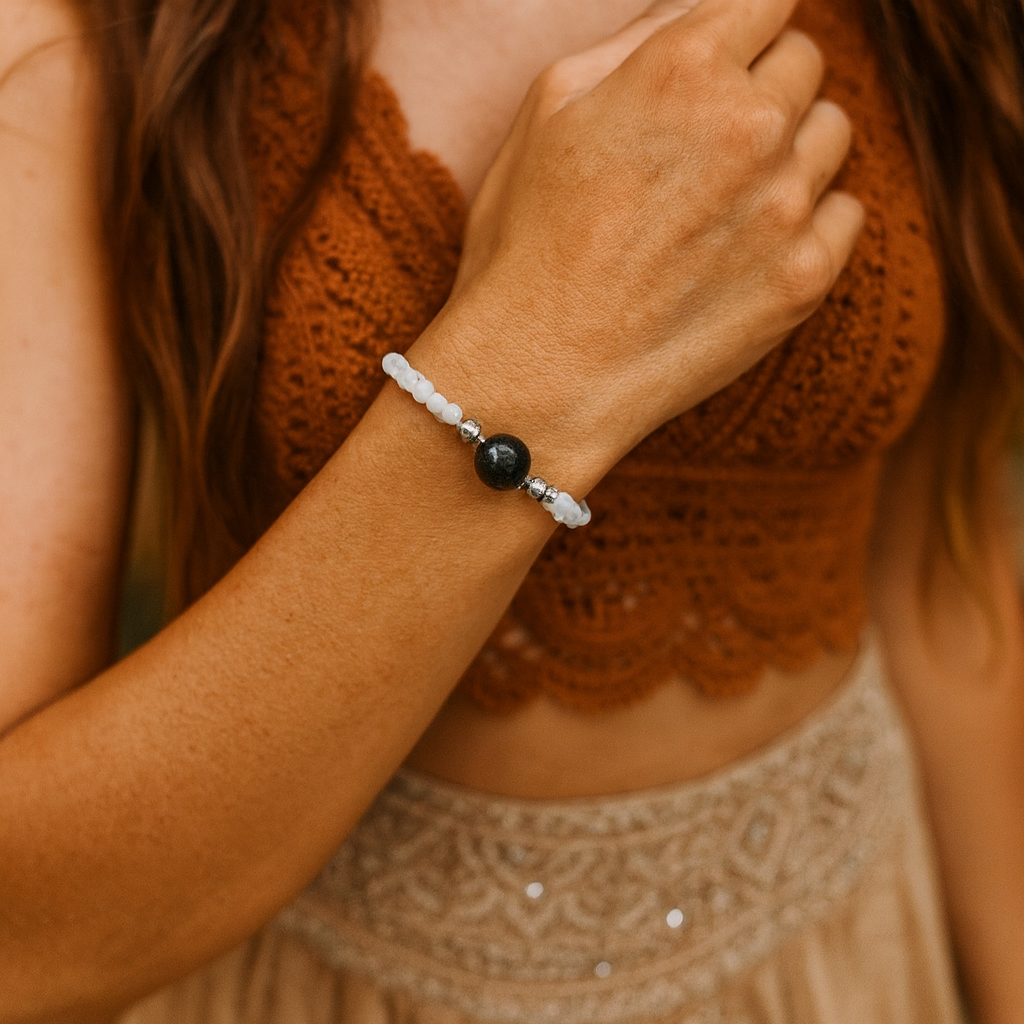 Astrophyllite Bracelet- For Discovering Life Purpose & Shadow Work