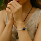 Blue Tiger Eye Bracelet- For Calming Strength & Self Assurance