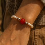 Carnelian Bracelet- For Determination, Motivation, and Taking Action
