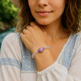 Kunzite Bracelet For Emotional Balance and Self Love