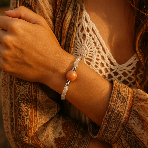 Sunstone Bracelet- For Pure Joy & Creativity