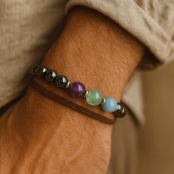 Anxiety & Stress Men's Bracelet