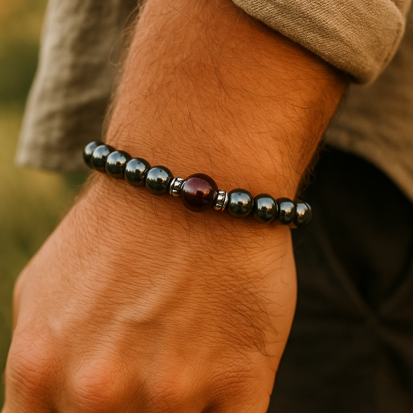 Garnet Bracelet- For Gratitude of Service &  A Wish of Many Blessings