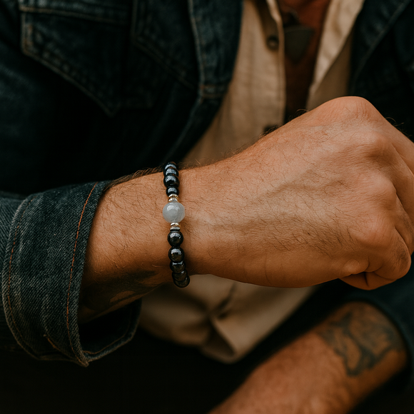 Grey Quartz Bracelet- For Hope & Healing