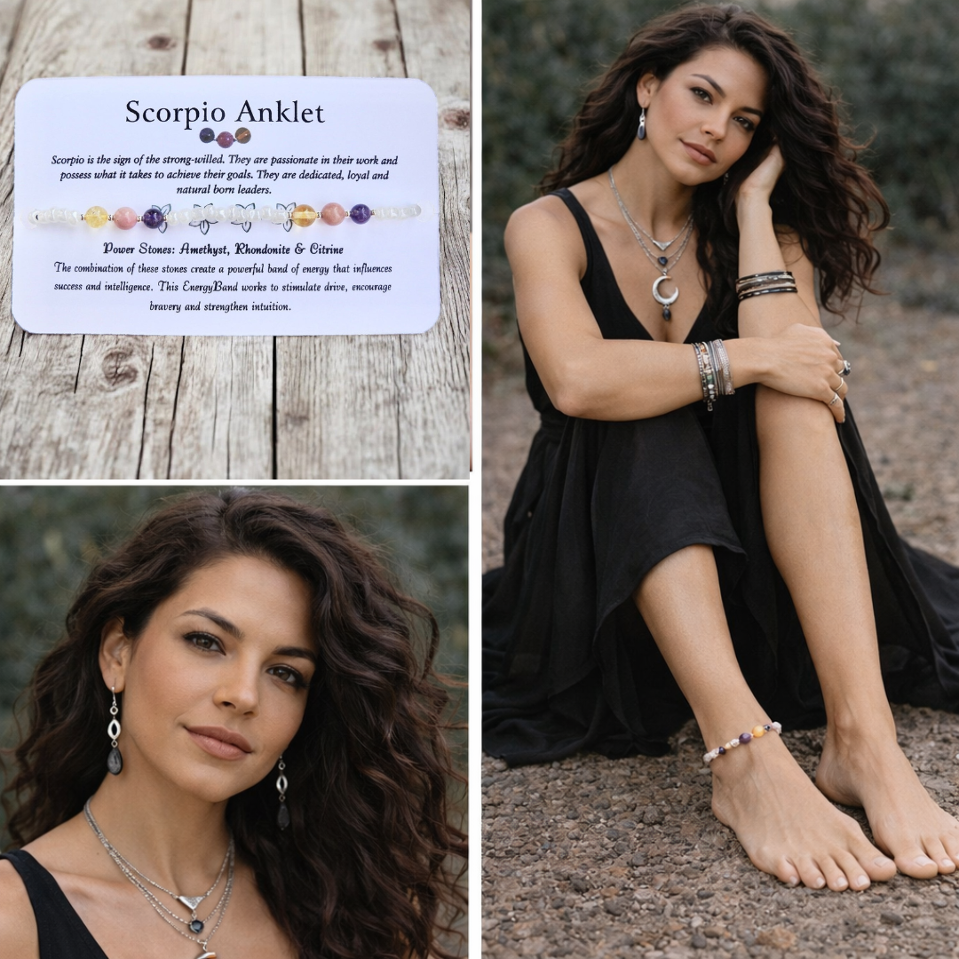Scorpio Anklet - Zodiac Anklet