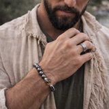 Smoky Quartz Bracelet for Grounding & Safety