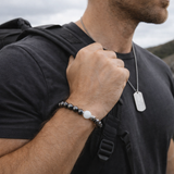 Rainbow Moonstone Bracelet for Inner Wisdom & New Beginnings