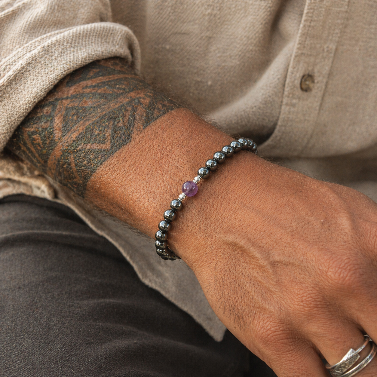 Super Seven Bracelet- For Manifestation & Raising Vibration