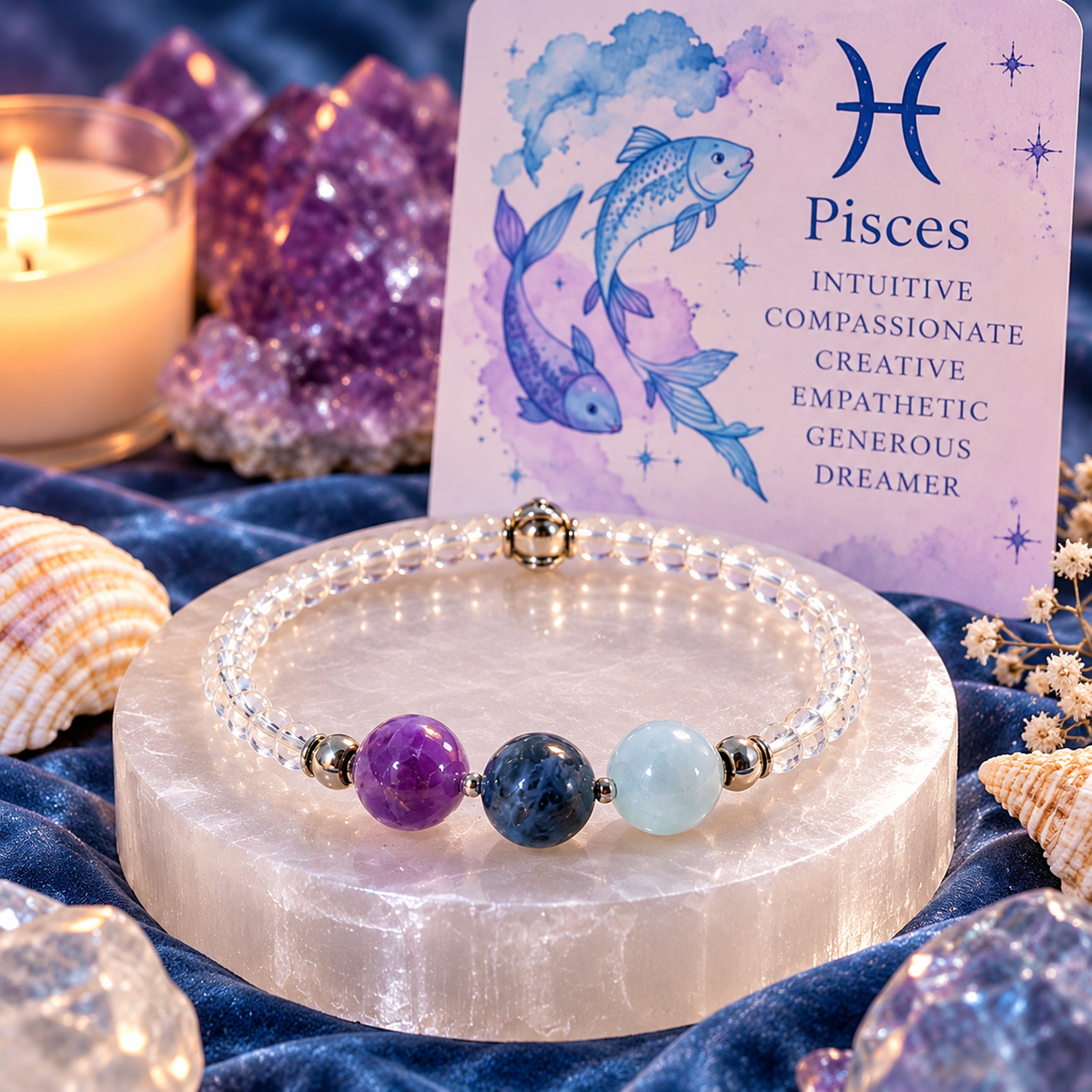 Pisces Bracelet- Zodiac Bracelet