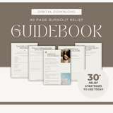 Burnout to Clarity Workbook | Gentle Burnout Recovery & Nervous System Reset Guide