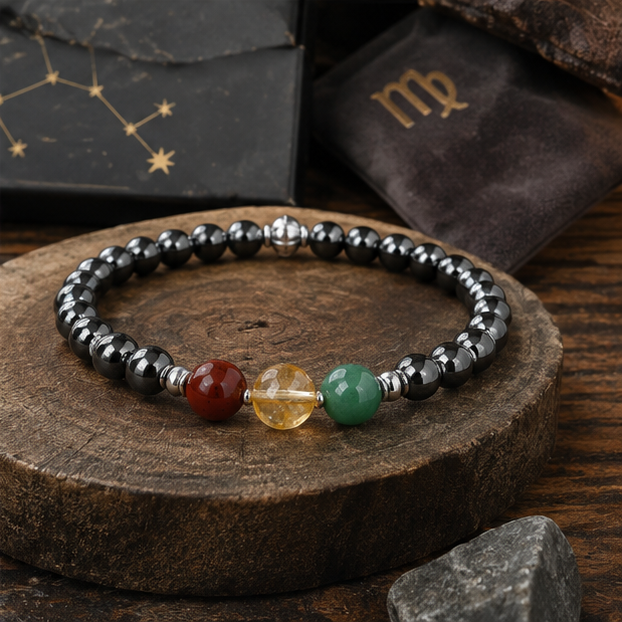 Virgo Bracelet- Men's Zodiac Bracelet