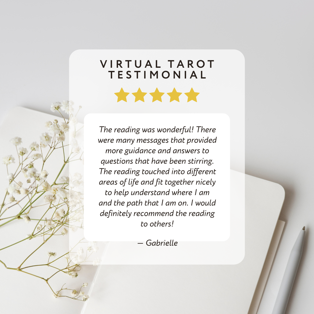 General Tarot Reading- Emailed Tarot Reading - Mindful Intentions