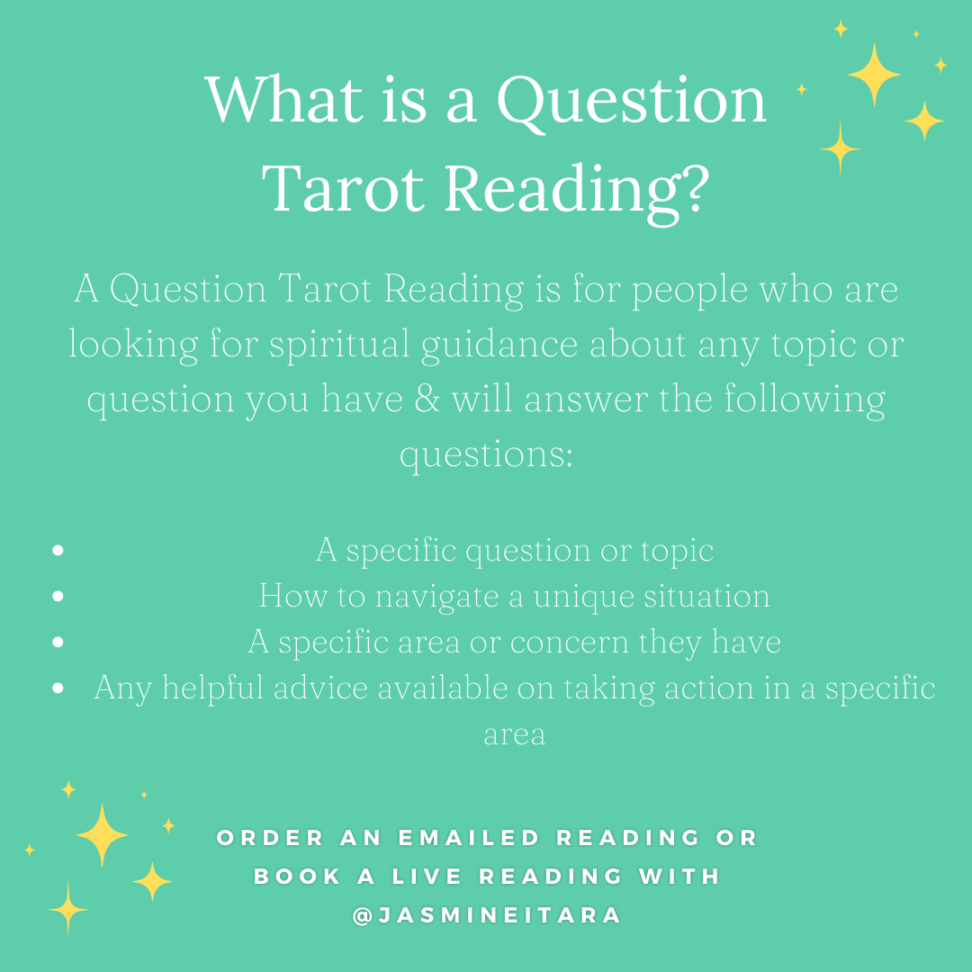 Ask a Question Tarot Reading- Emailed Tarot Reading - Mindful Intentions