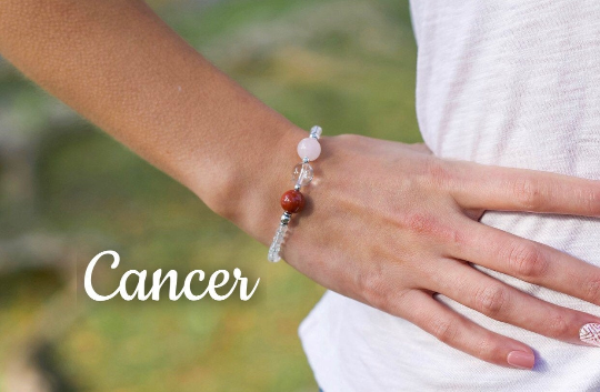 Cancer Bracelet- Zodiac Bracelet - Mindful Intentions