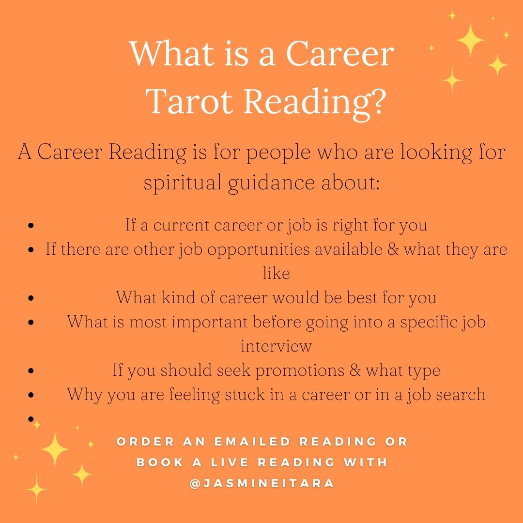 Career Tarot Reading- Emailed Reading - Mindful Intentions