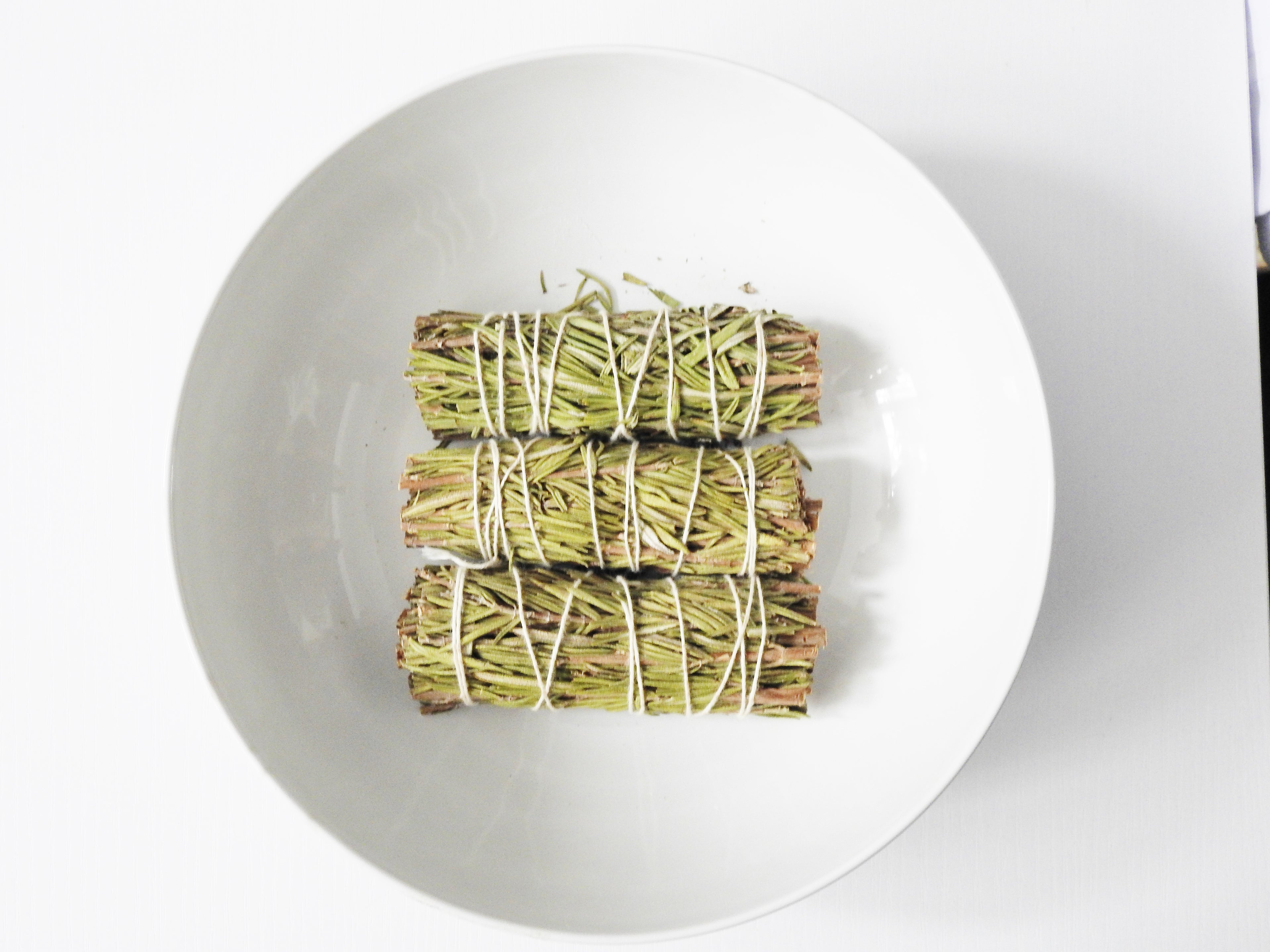 Rosemary Smudging Stick- Includes Ritual Instruction Card - Mindful Intentions