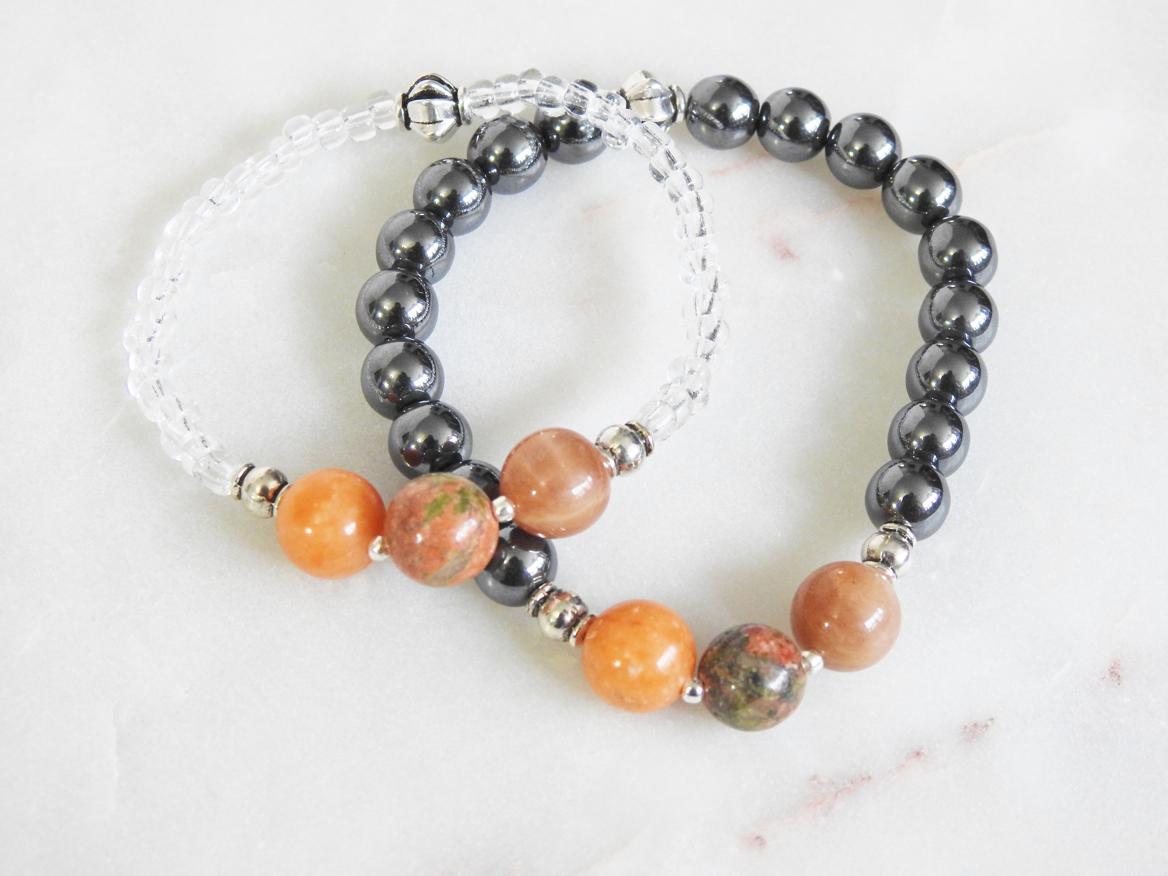 Men's Sacral Chakra Bracelet- For Creativity & Sexuality - Mindful Intentions
