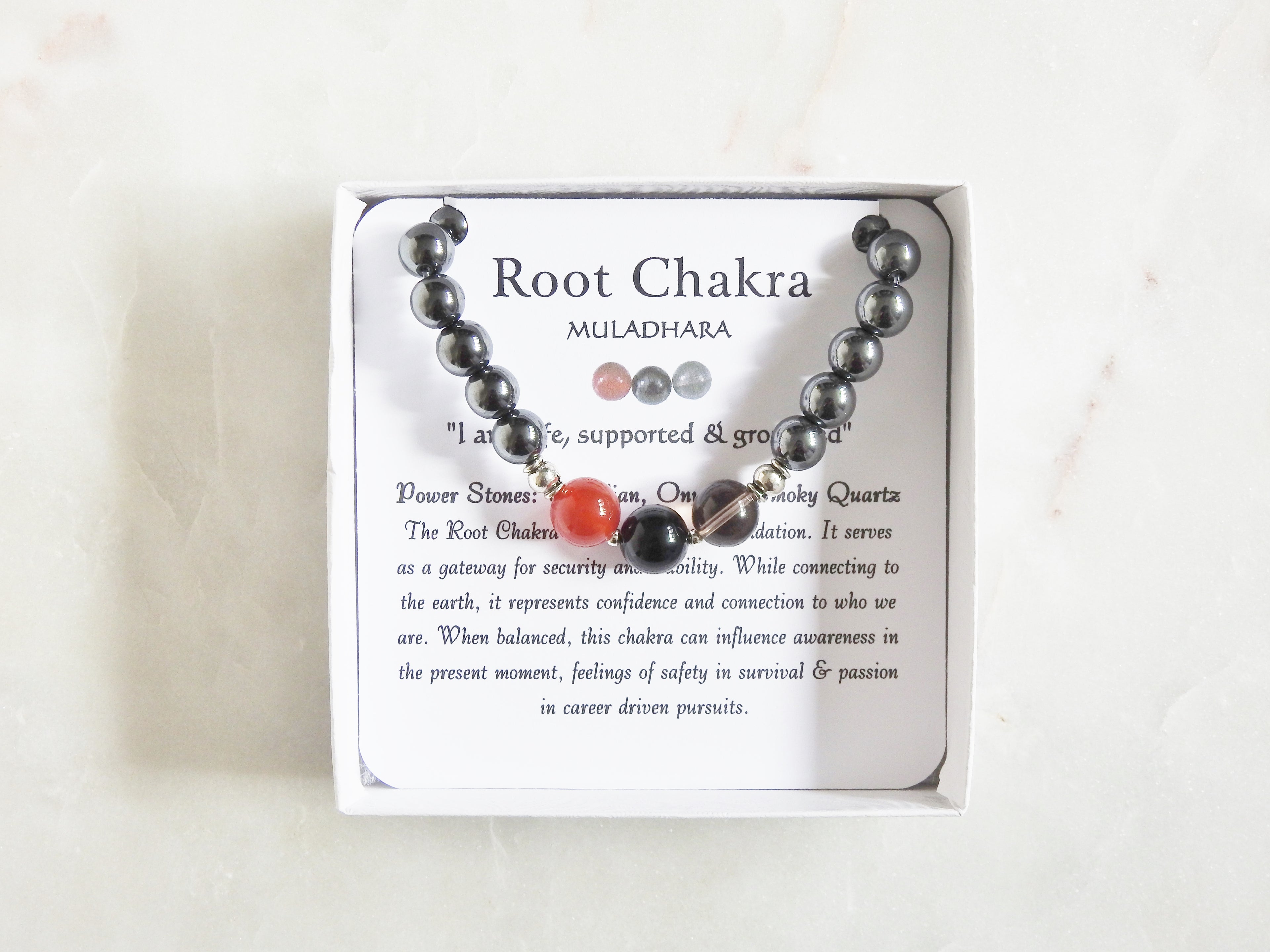 Men's Chakra Bracelet 7PC Set - Mindful Intentions