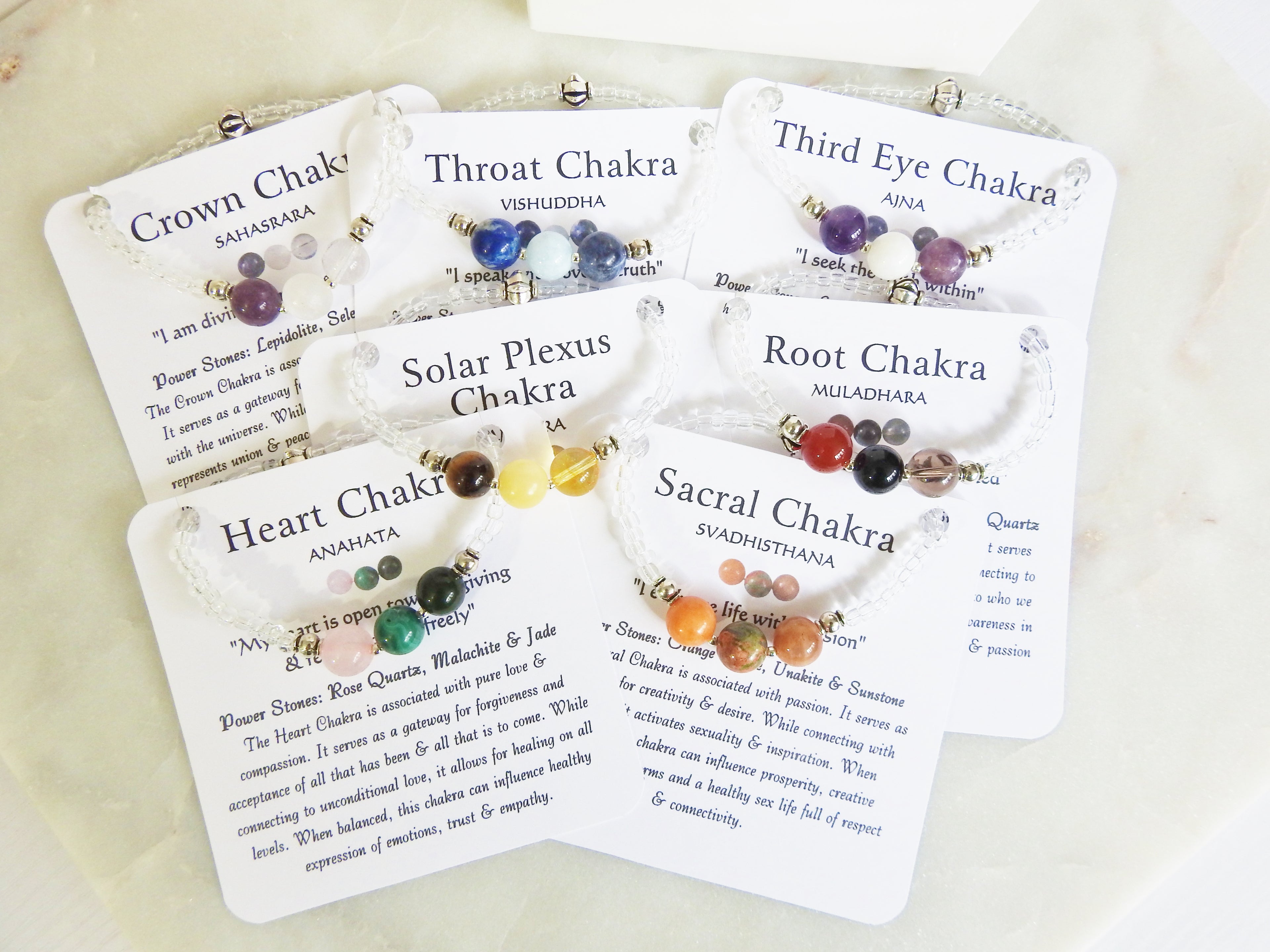 Solar Plexus Chakra Bracelet- For Reducing Fear & Growing Self Esteem - Mindful Intentions