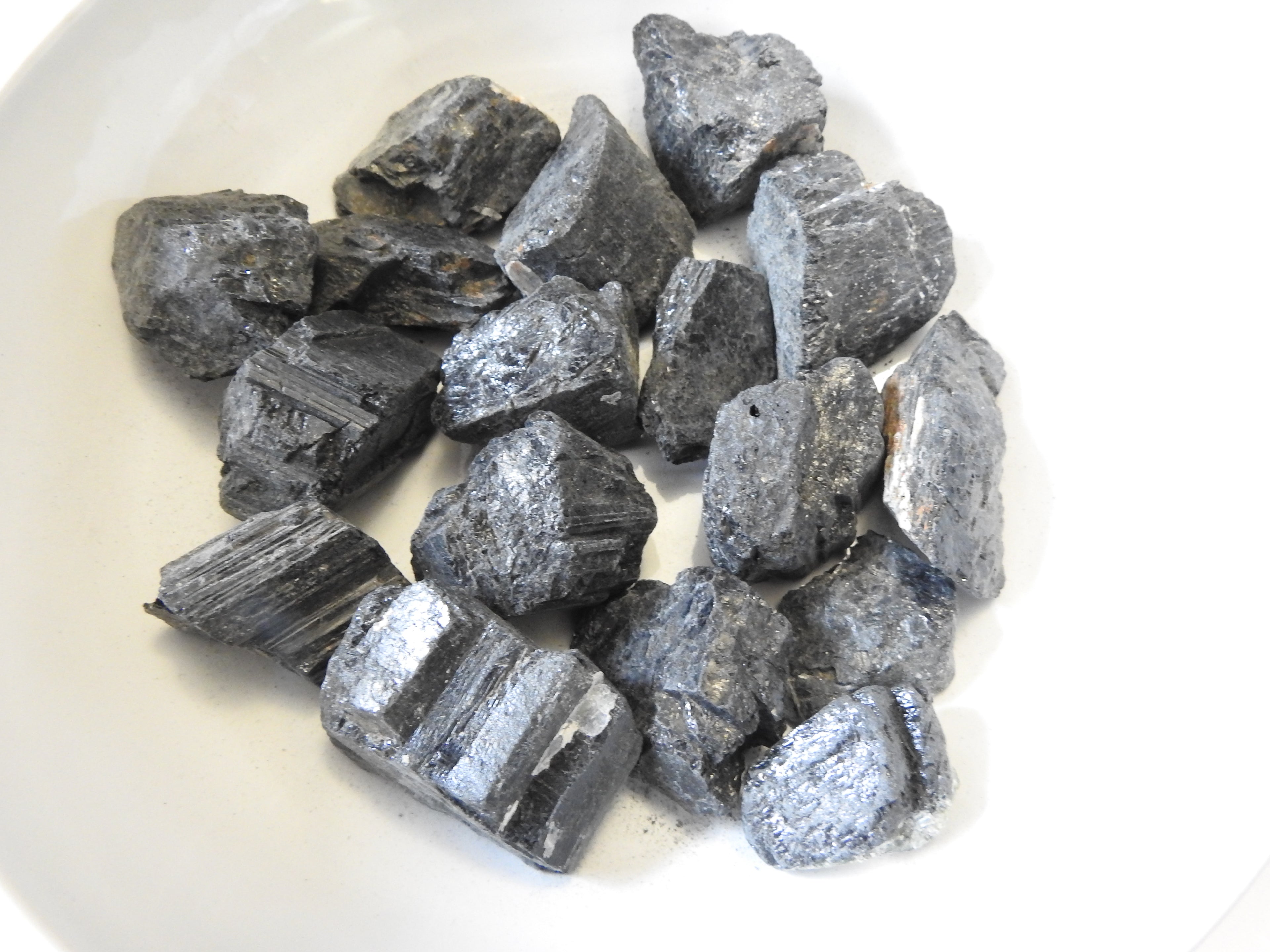 Black Tourmaline Raw Stones- Stone of Protection, Boundaries and Grounding - Mindful Intentions