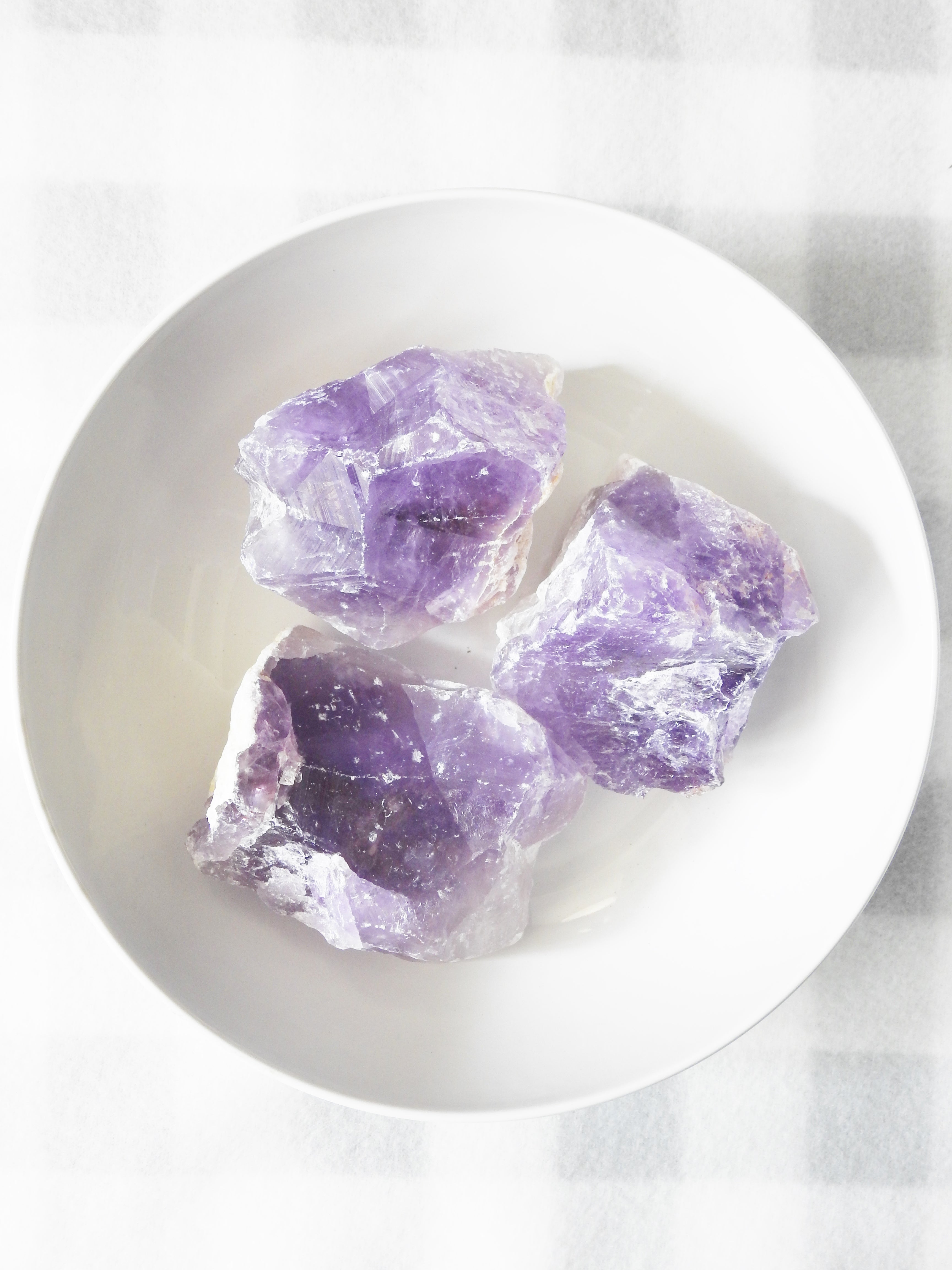 Amethyst Raw Stone of Intuition, Protection & Sleep - Mindful Intentions