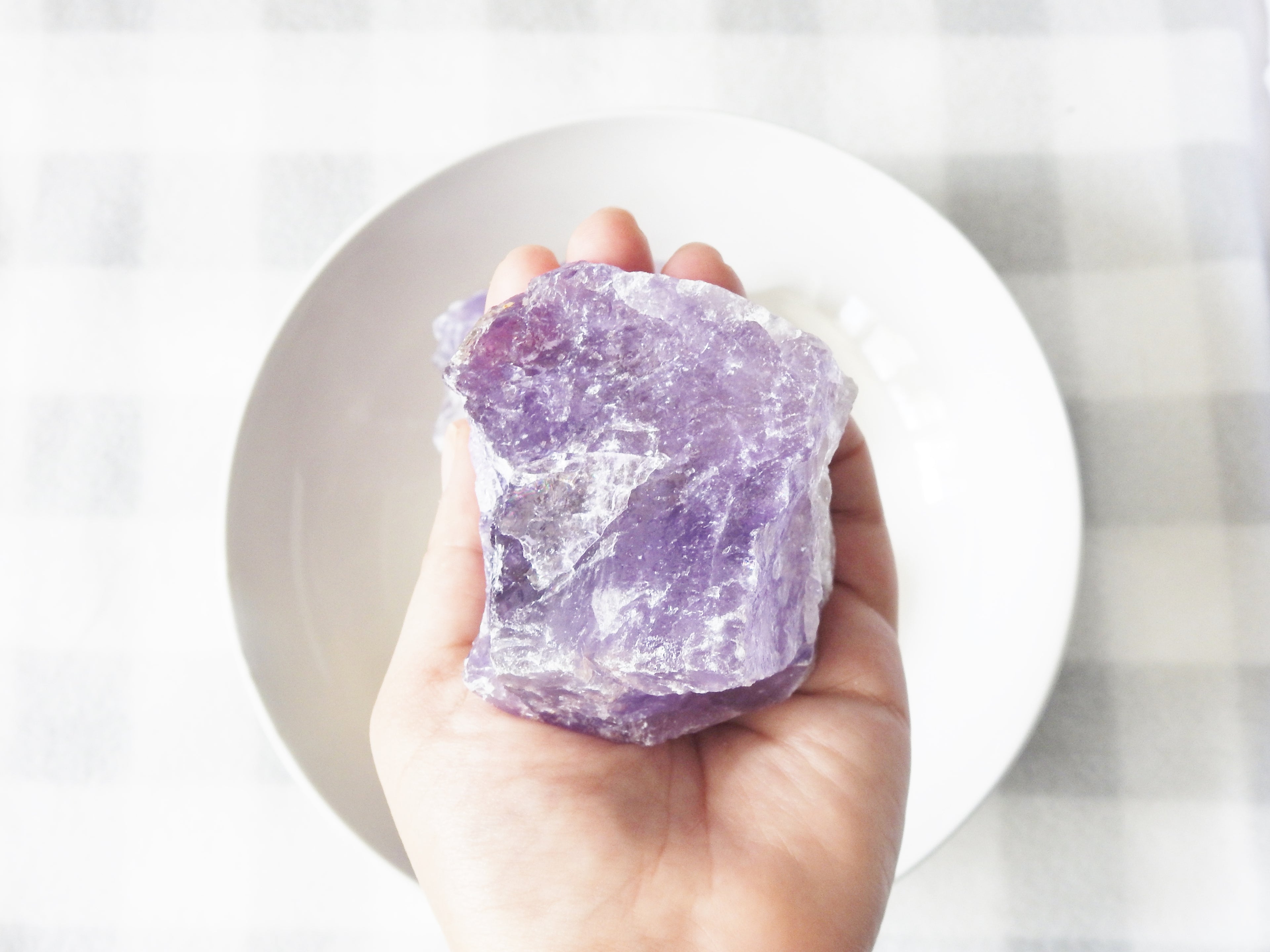 Amethyst Raw Stone of Intuition, Protection & Sleep - Mindful Intentions