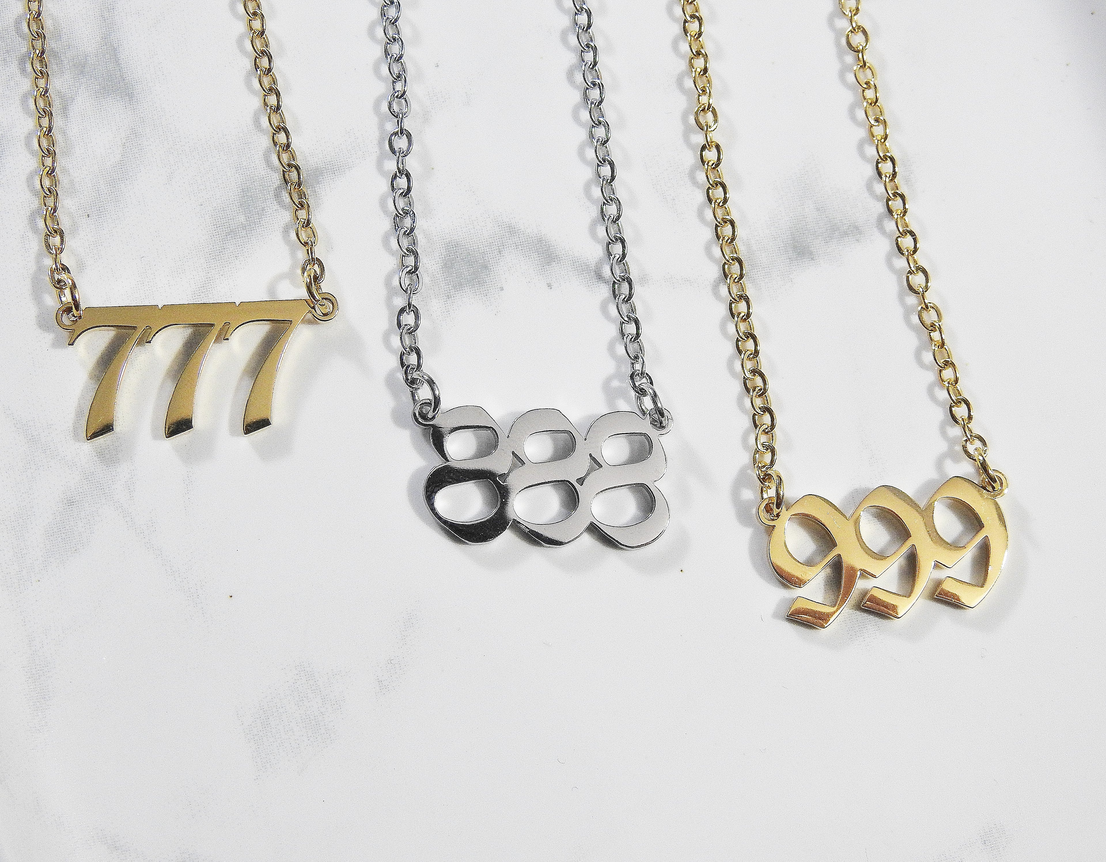 999 Angel Number Necklace- For Forward Movement & Life Lessons - Mindful Intentions