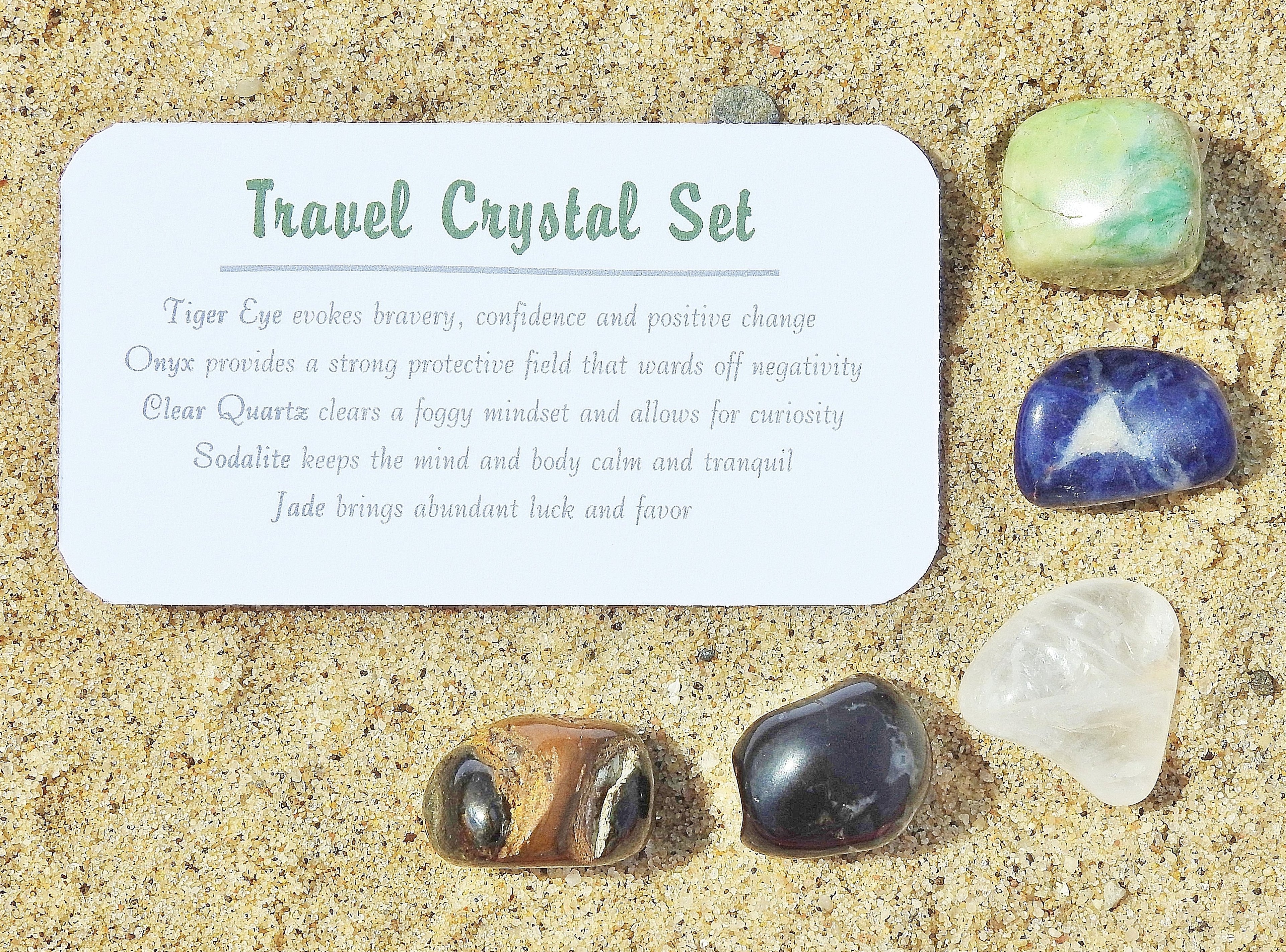 Travel Crystal Jar Set - Mindful Intentions