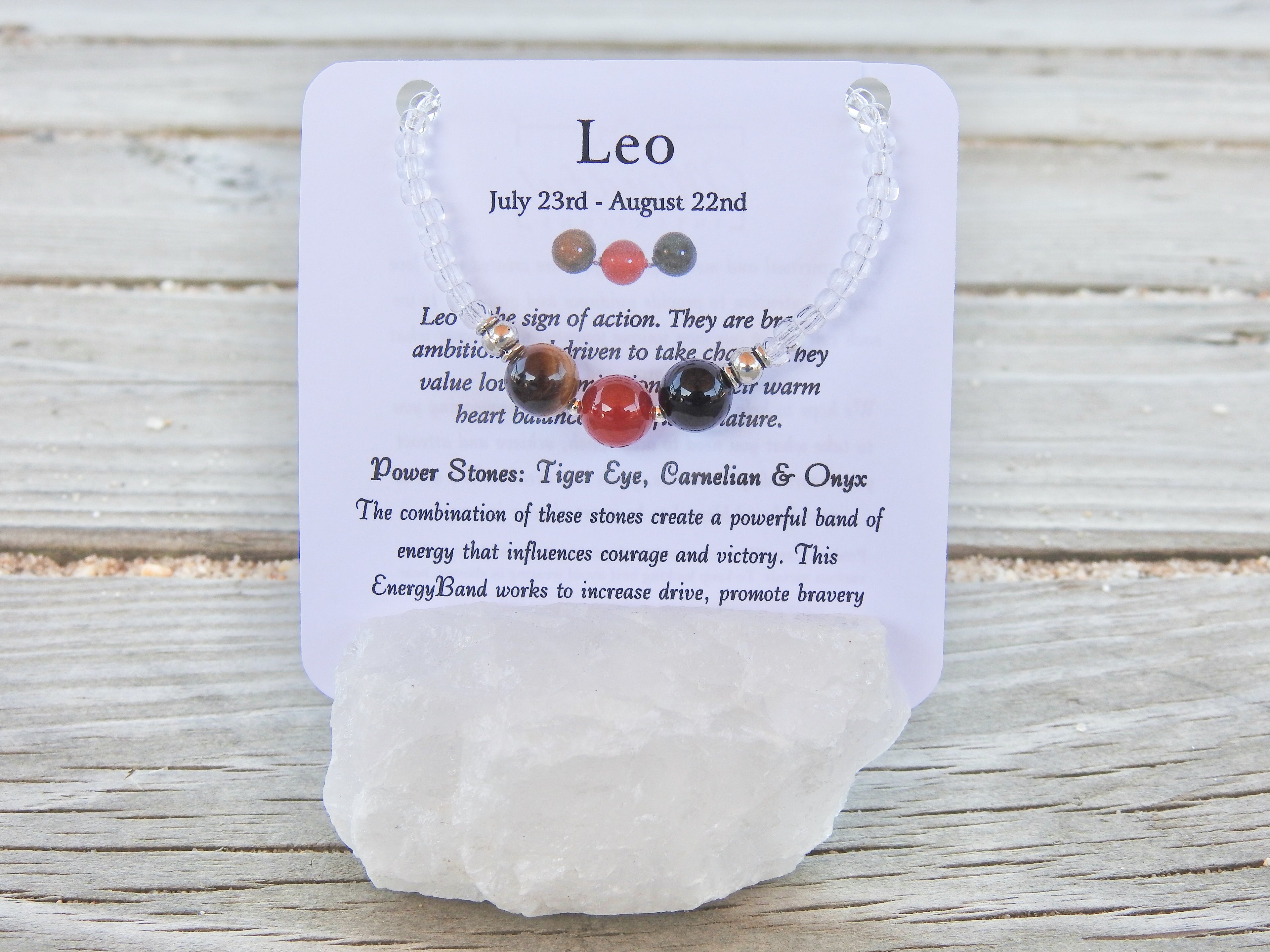 Leo Bracelet- Zodiac Bracelet - Mindful Intentions