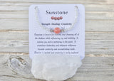 Sunstone Bracelet- For Pure Joy & Creativity - Mindful Intentions