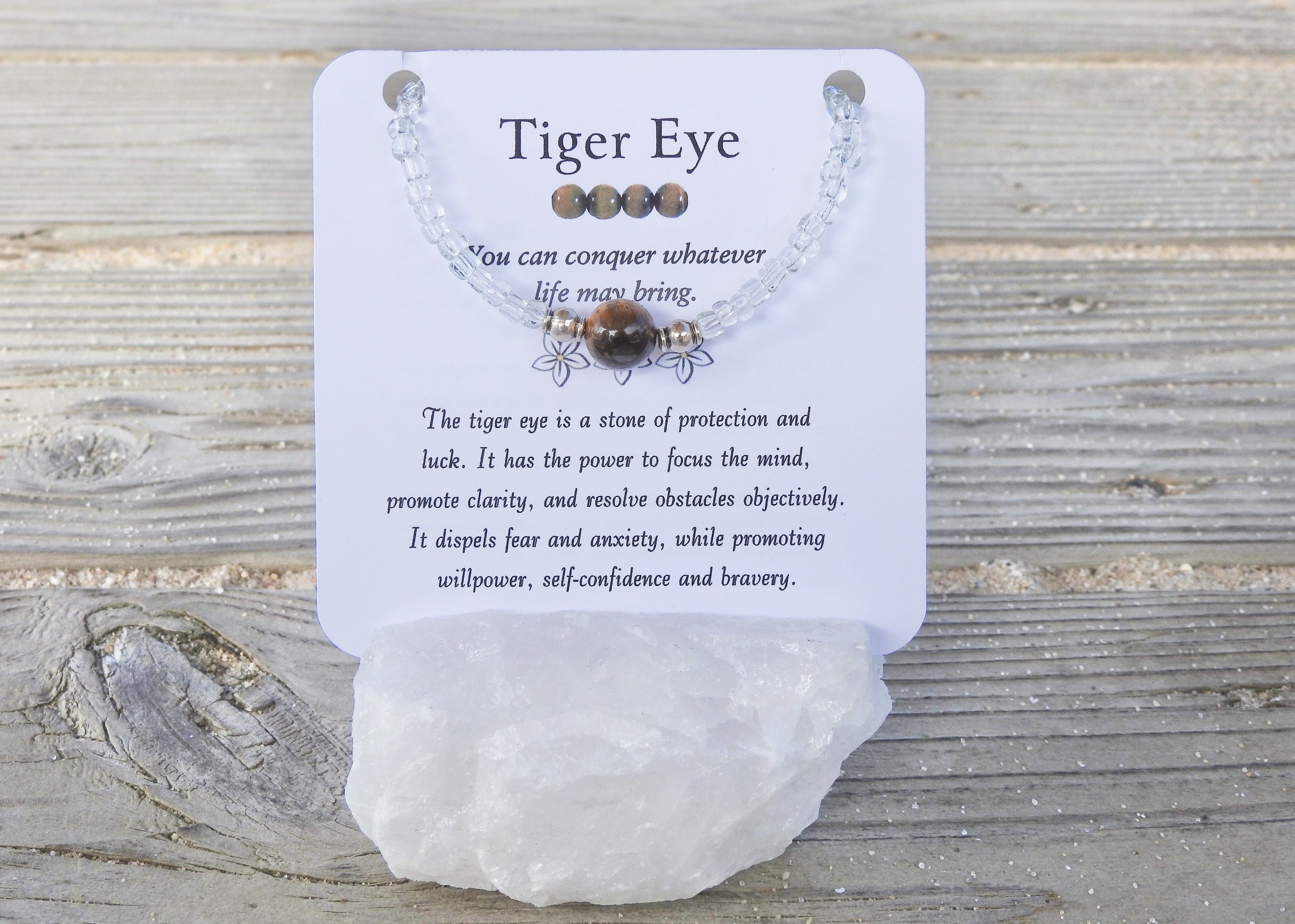 Tiger Eye Bracelet for Bravery, Confidence, & Protection - Mindful Intentions
