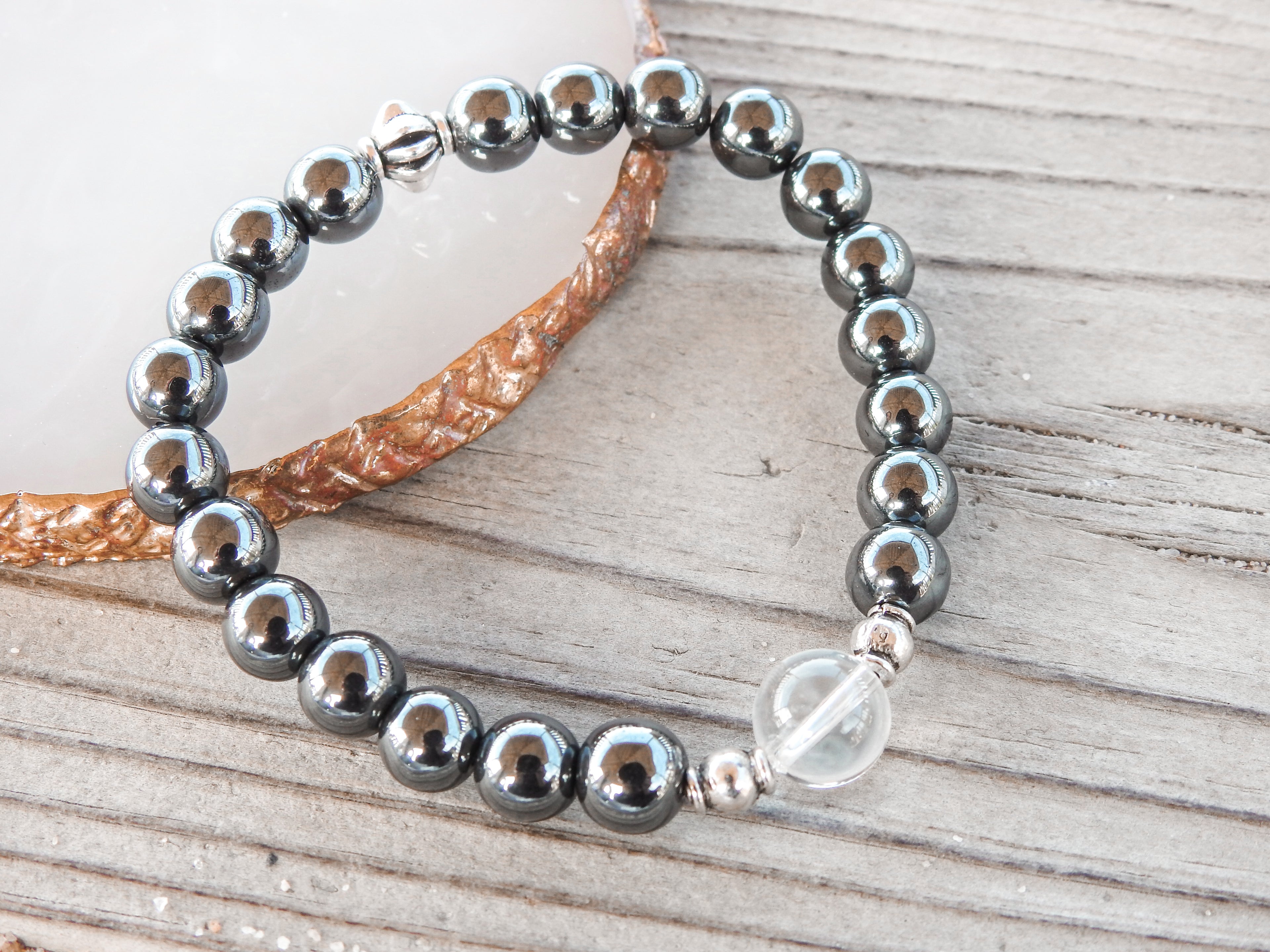 Clear Quartz Bracelet- For Healing & Clarity - Mindful Intentions