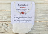 Carnelian Bracelet- For Increased Energy & Motivation - Mindful Intentions
