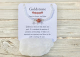 Goldstone Bracelet- For Achieving Goals & Success - Mindful Intentions