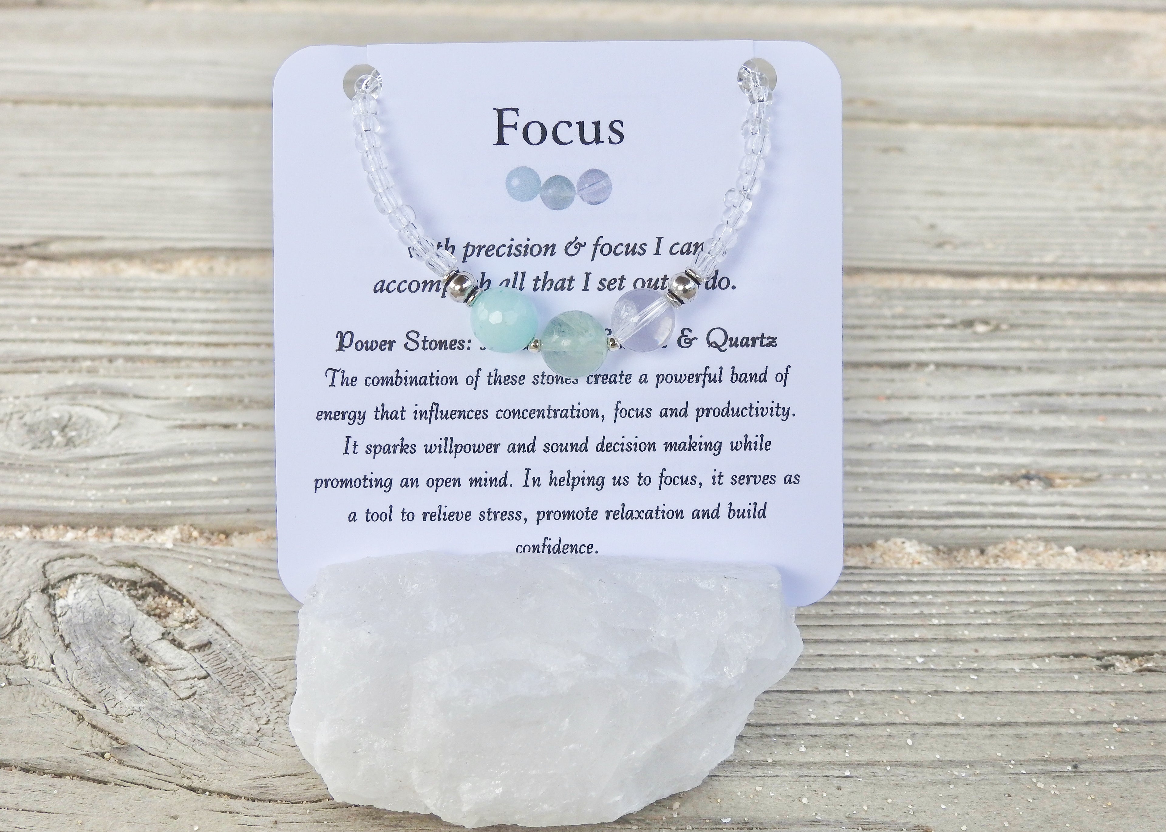 Focus Bracelet - Mindful Intentions