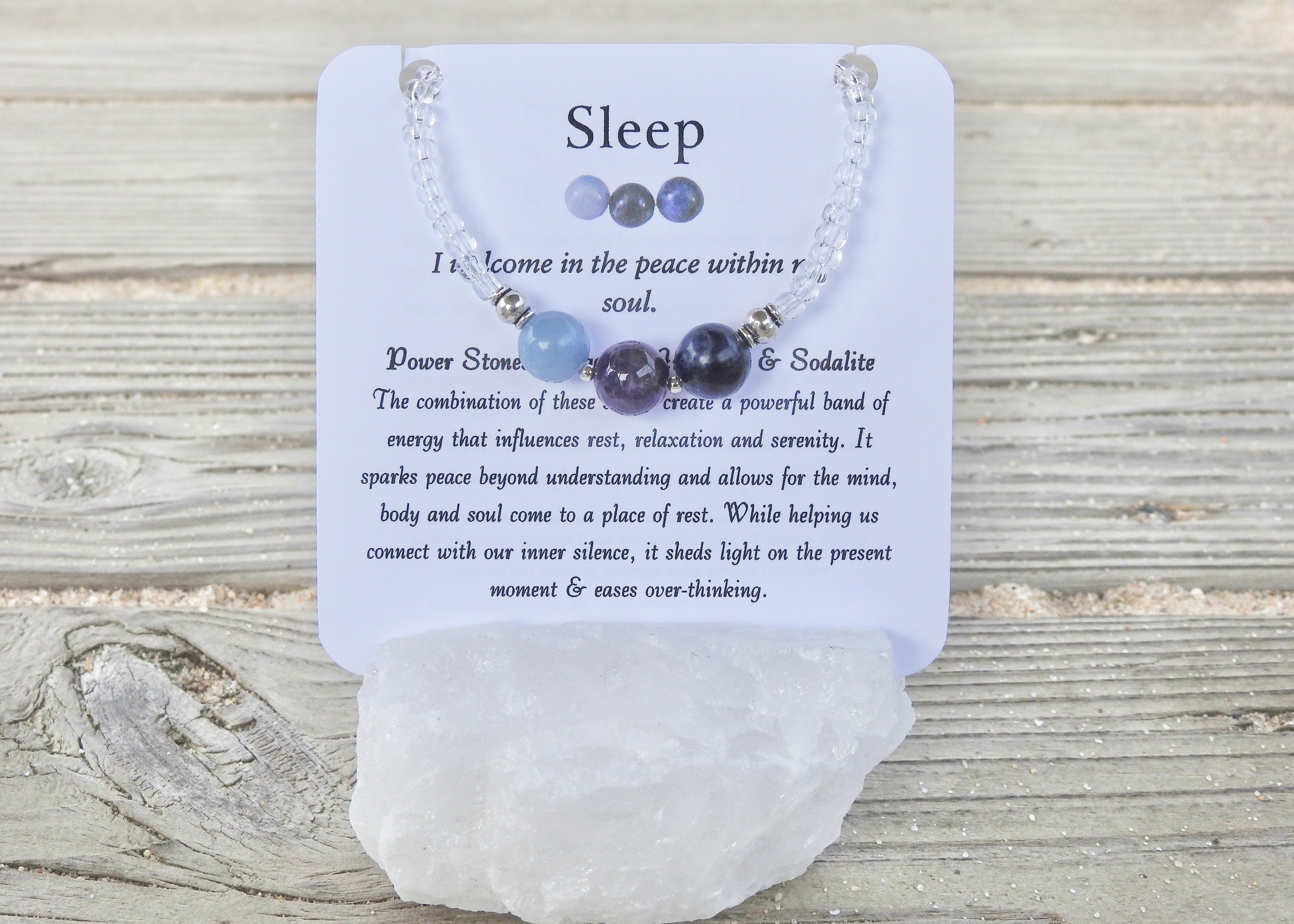 Sleep Bracelet - Mindful Intentions