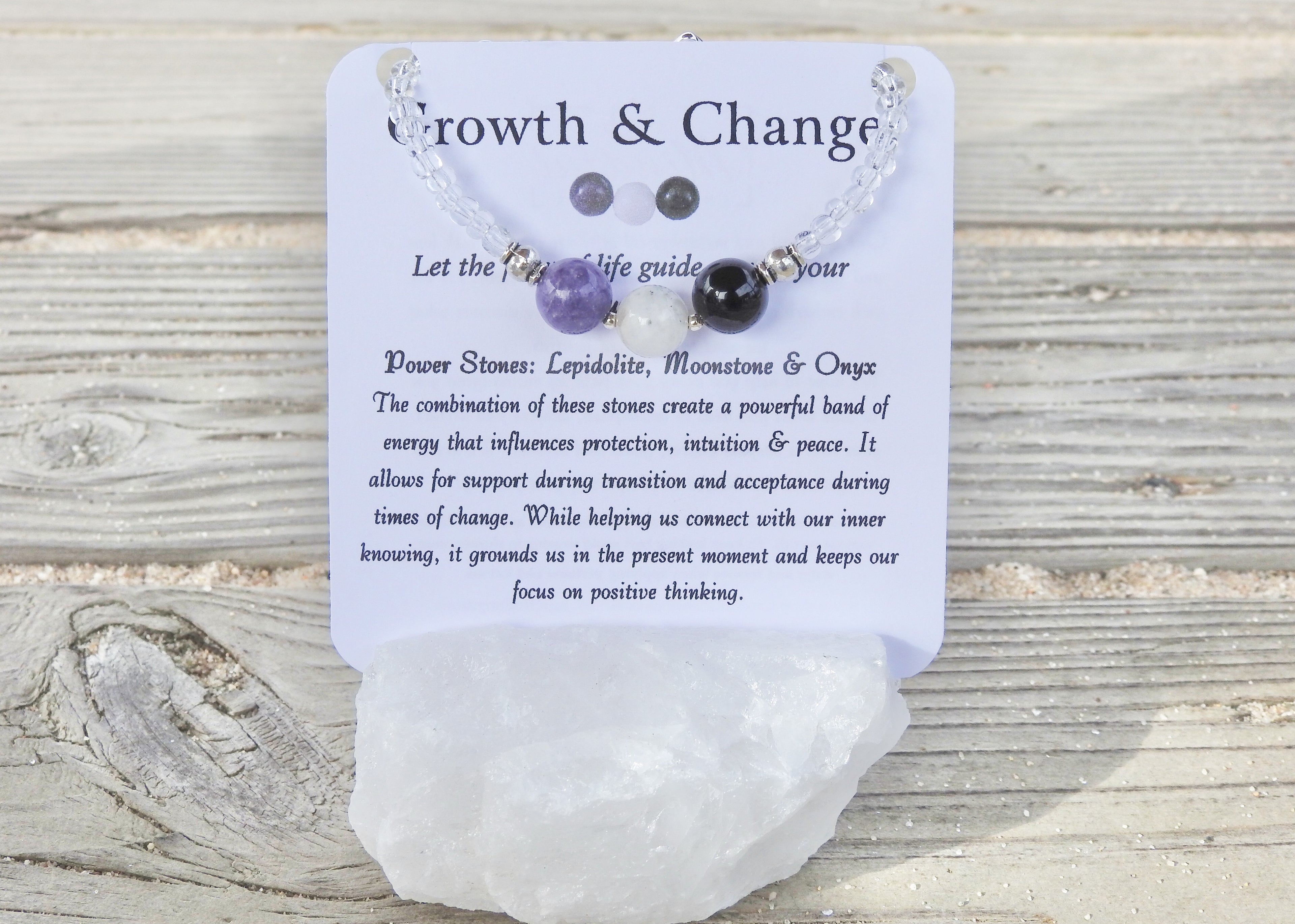 Growth and Change Bracelet - Mindful Intentions