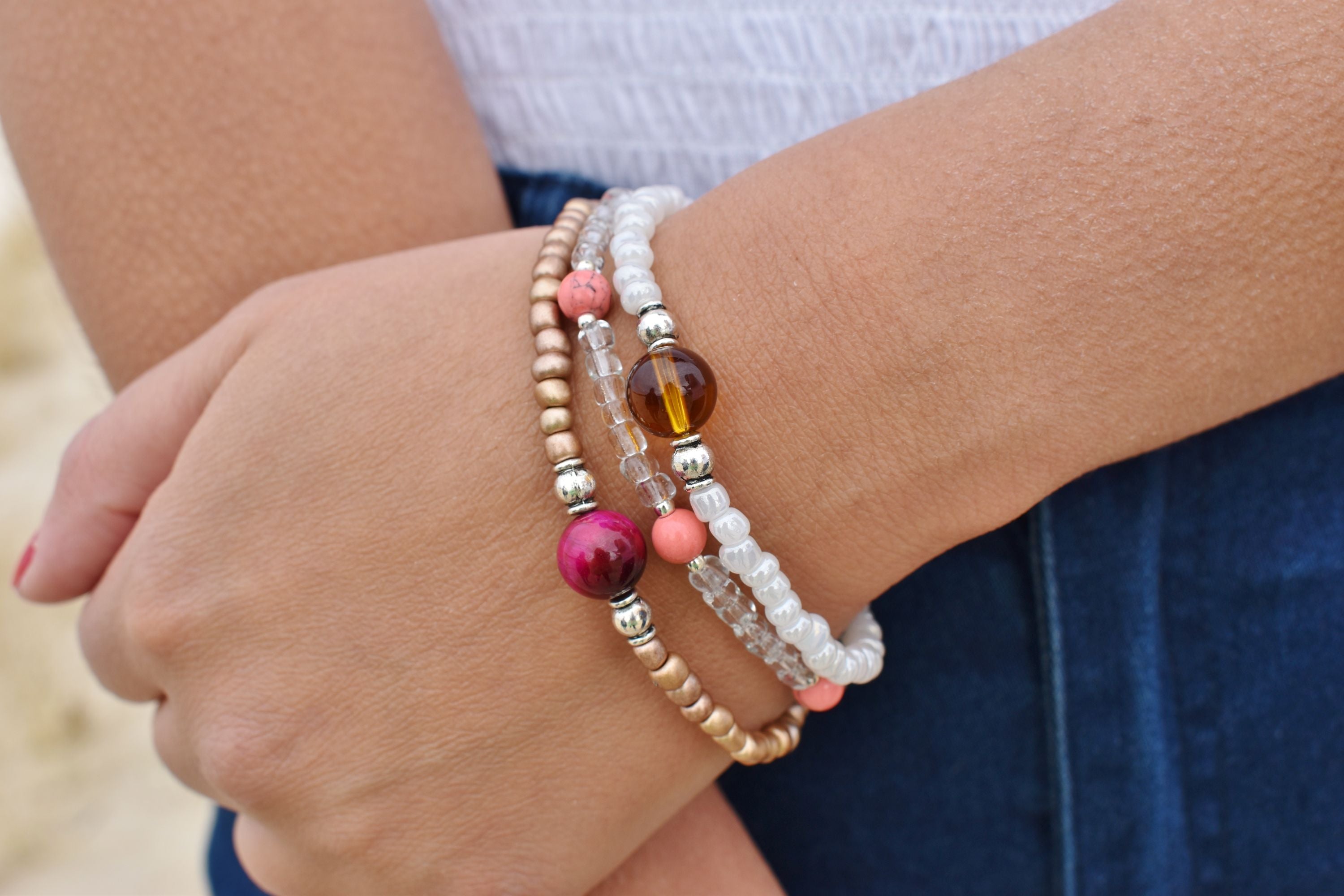 Citrine Bracelet- For Achieving Goals & Success - Mindful Intentions