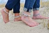 Courage Anklet- Amazonite Beaded Anklet - Mindful Intentions