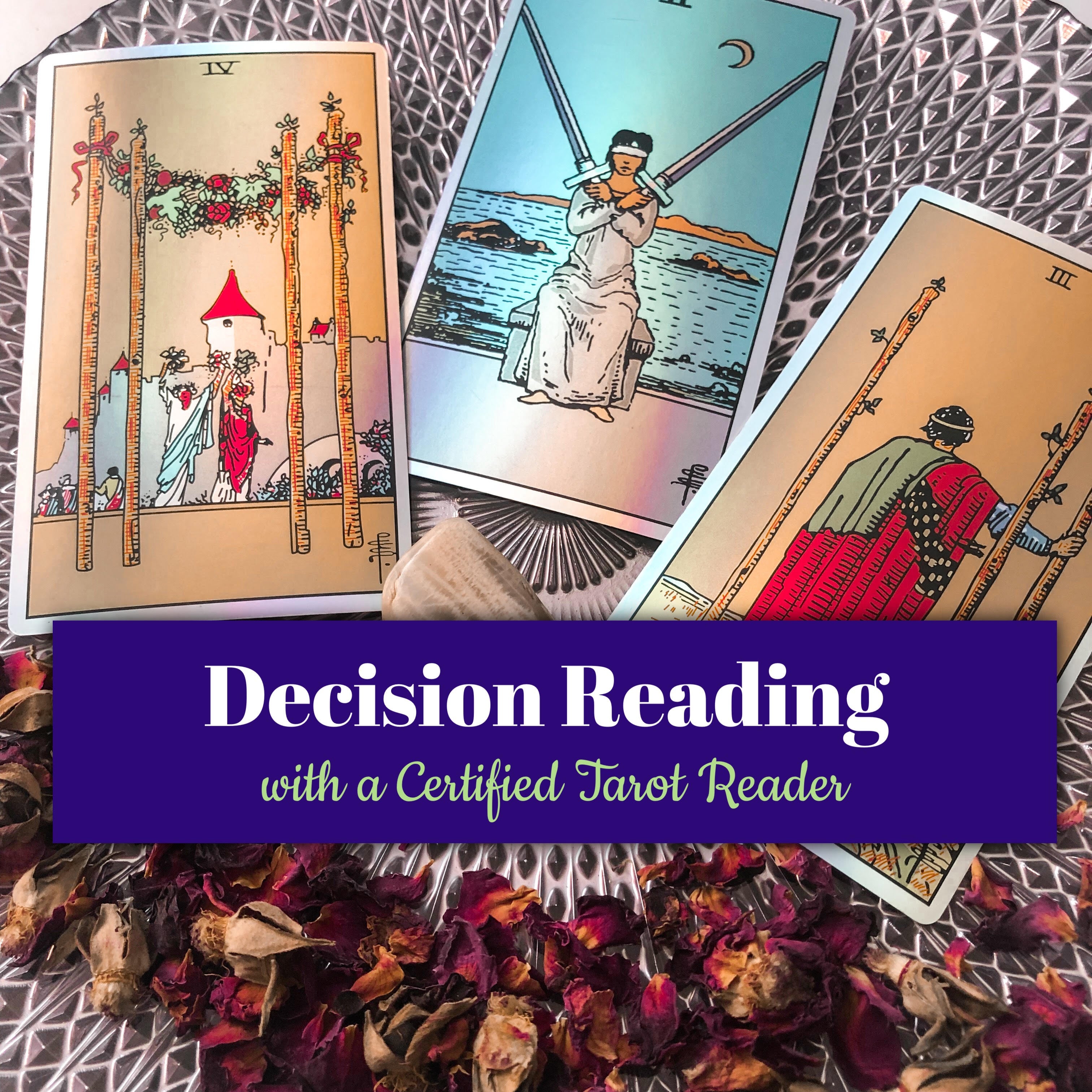 Decision Tarot Reading- Emailed Tarot Reading - Mindful Intentions
