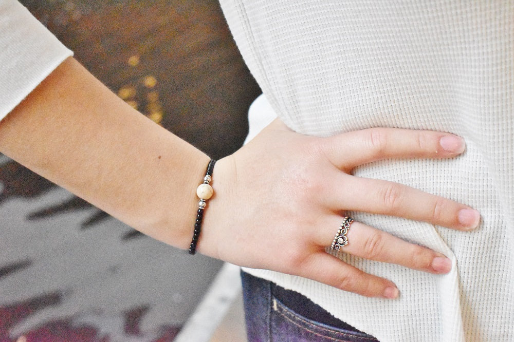 First Mother's Day- Magnesite Bracelet - Mindful Intentions