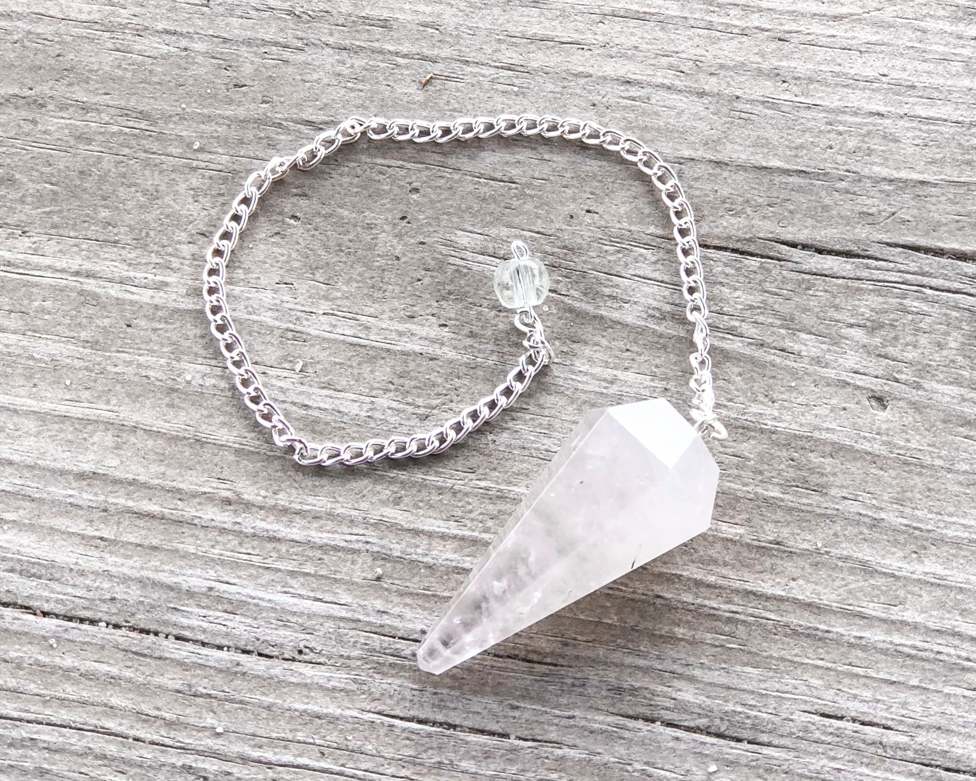 Smoky Quartz Pendulum with Dowsing Board & Instructions - Mindful Intentions