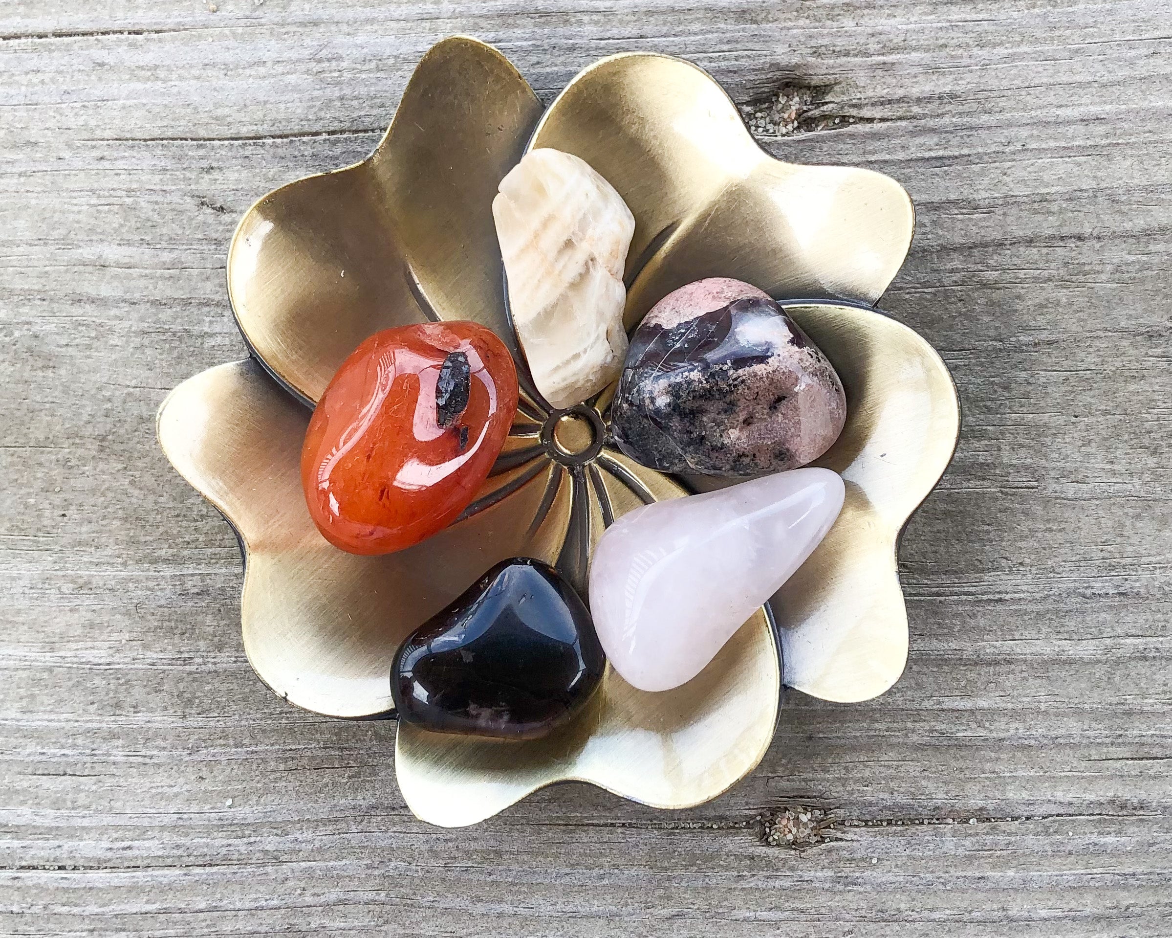 Cancer Zodiac Crystal Jar Set - Mindful Intentions