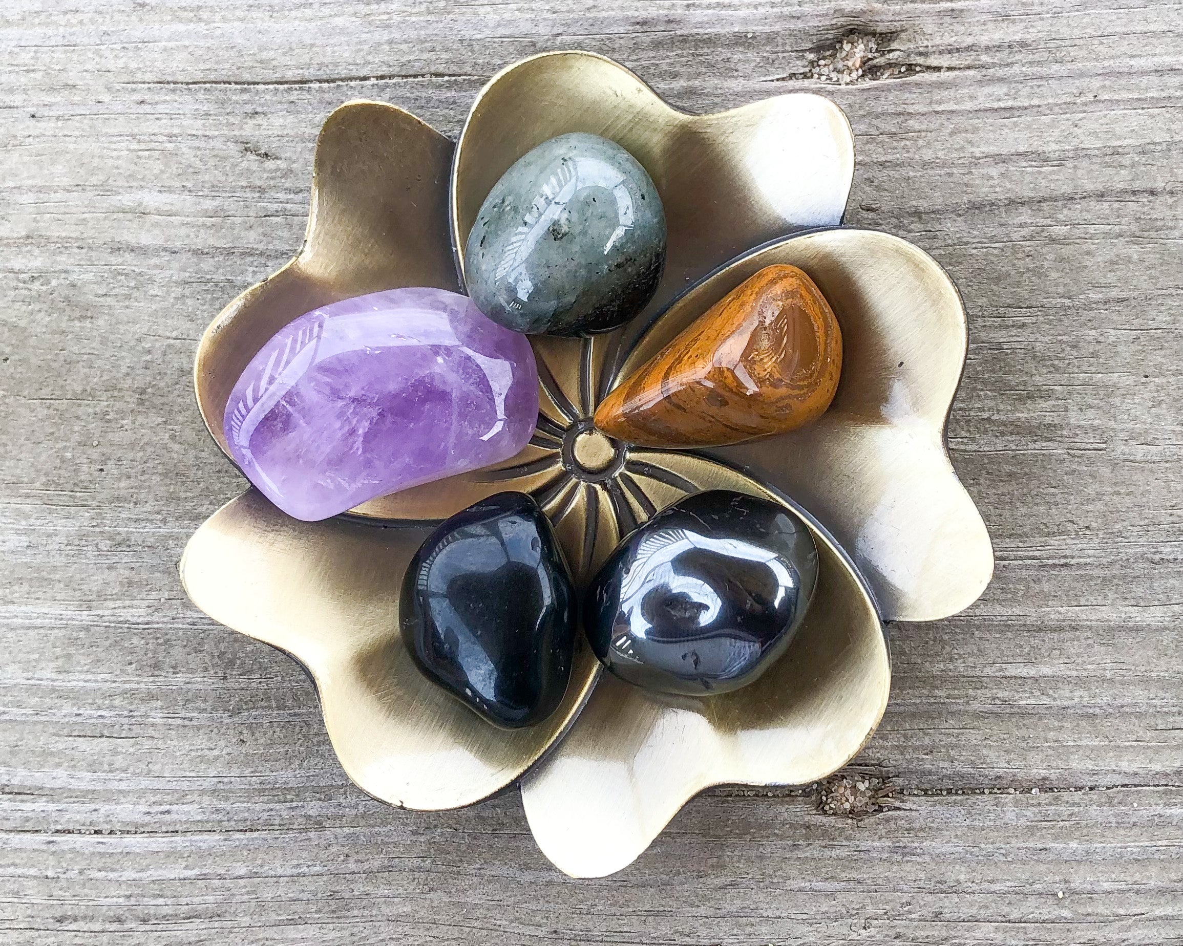 Aquarius Zodiac Crystal Jar Set - Mindful Intentions