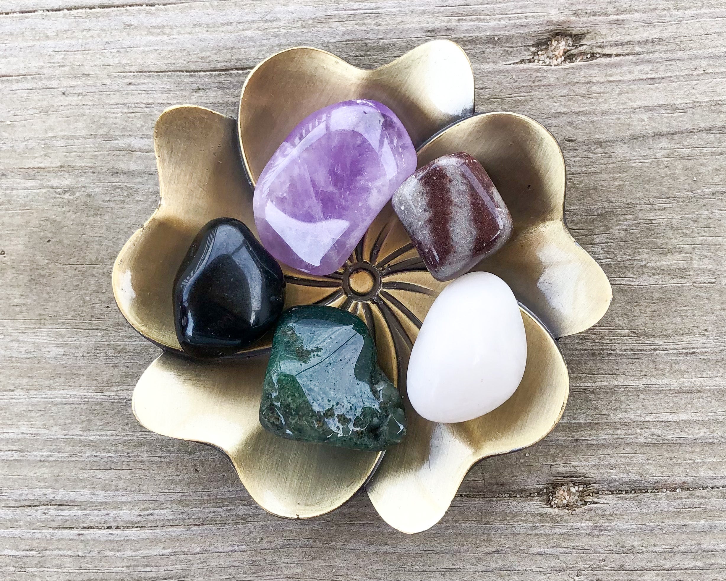 Growth & Change Crystal Jar Set - Mindful Intentions