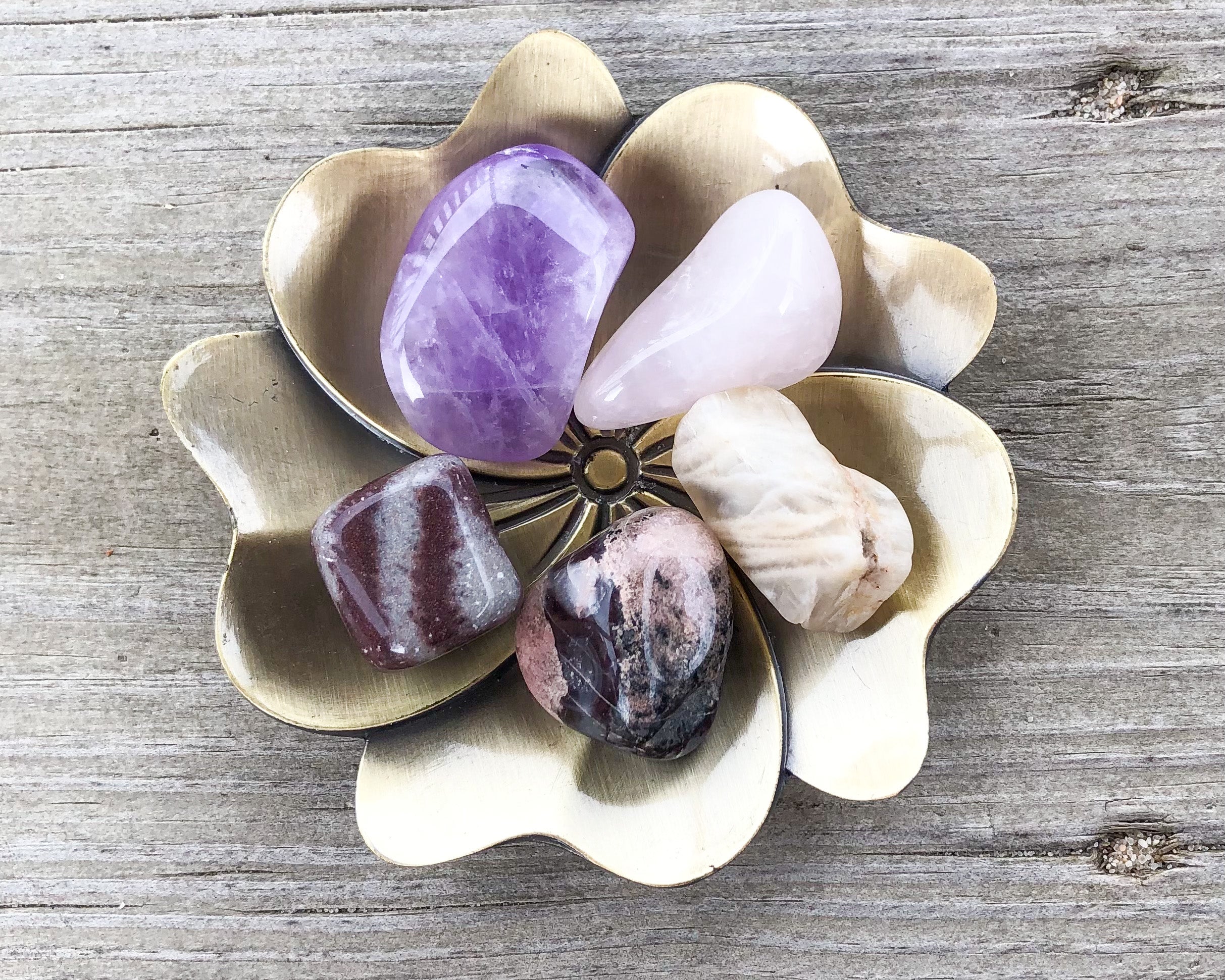 Self Love Crystal Jar Set - Mindful Intentions