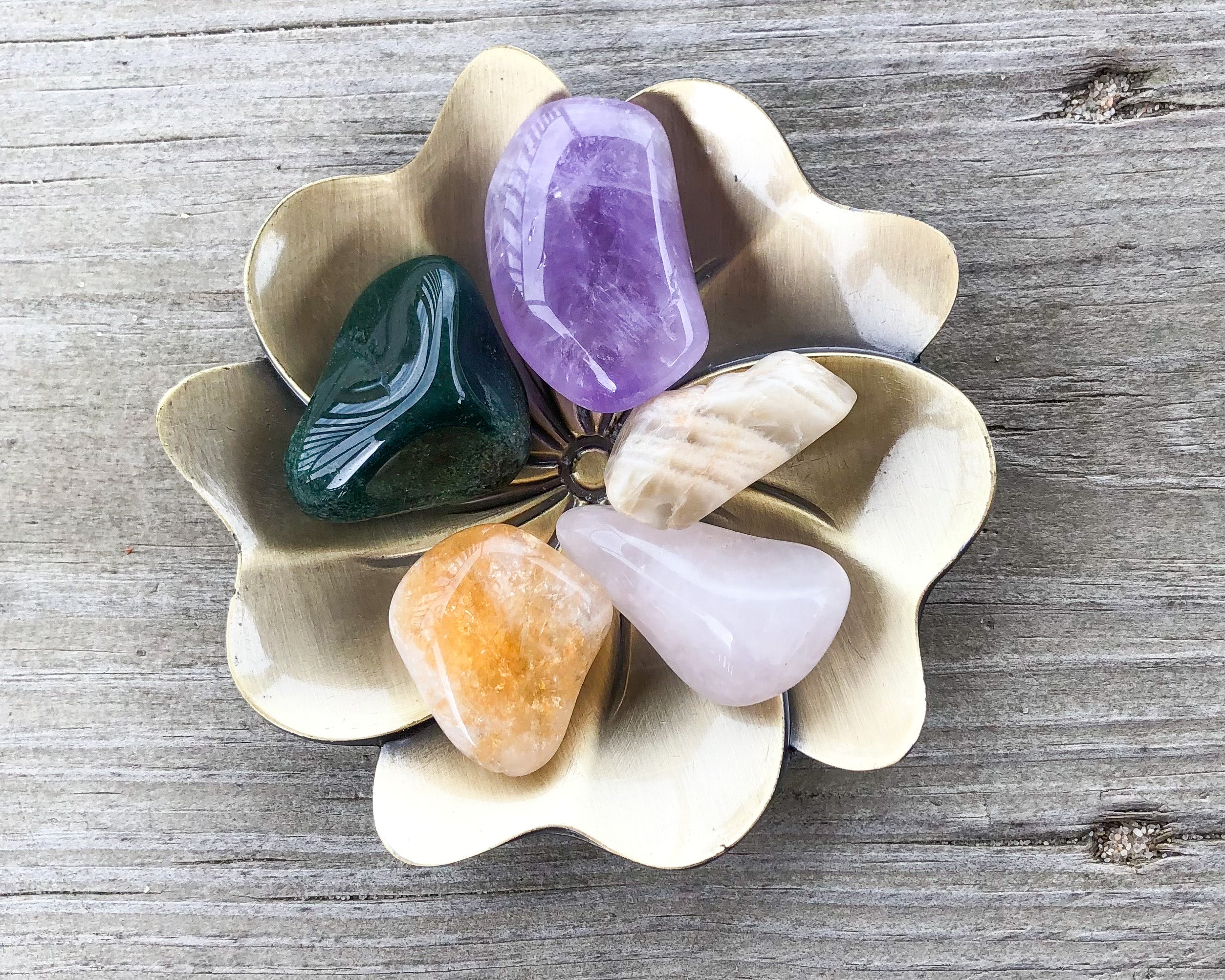 New Beginnings Crystal Jar Set - Mindful Intentions