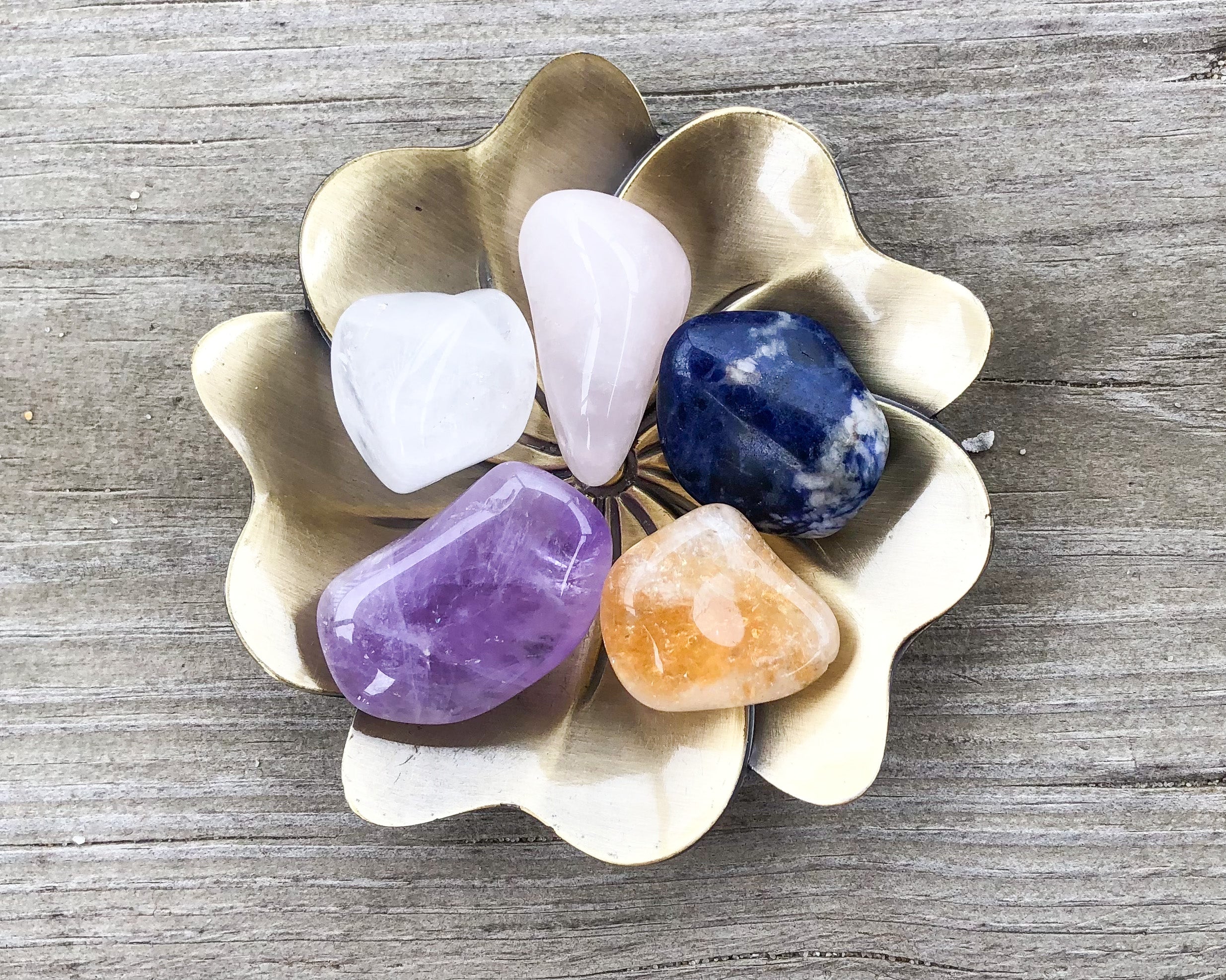 Beginners Crystal Jar Set - Mindful Intentions